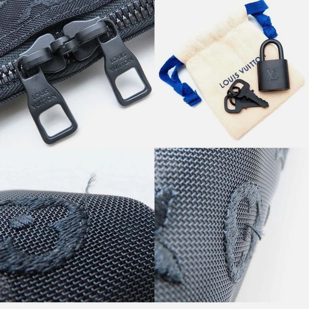 LOUIS VUITTON Monogram See-Through Keepall Bandouliere 50 M53971/352735 - Picture 4 of 7